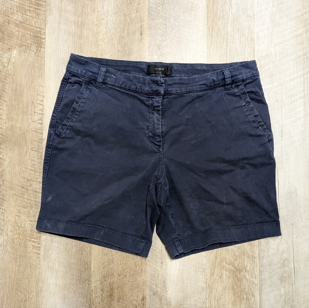 J. Crew Black Label Navy Blue Shorts